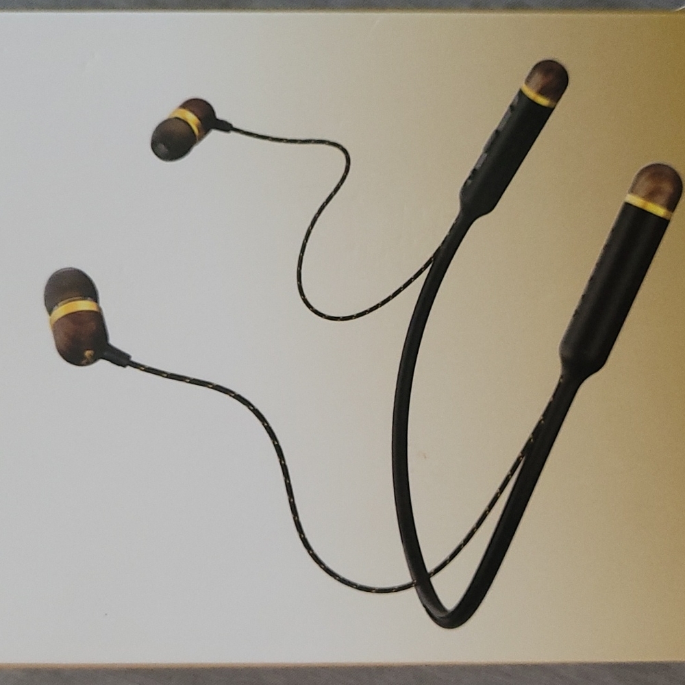 House of Marley Wireless Bluetooth Neckband Noise-Isolating Headphones